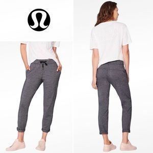 Lululemon On the Fly Pants (28”) | Heathered Black | Size US 12